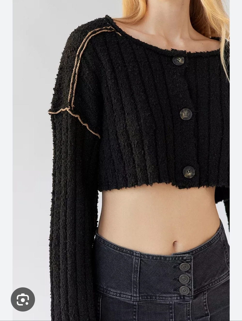 BDG Monroe Cropped Cardigan